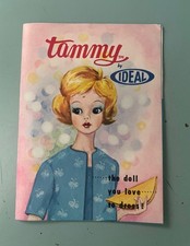 Vintage 1960s Ideal Tammy "The Doll You Love to Dress" Pink Insert Booklet  EXC