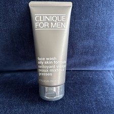 Clinique For Men Face Wash Oily Skin Formula 200ml Full Size New & Sealed