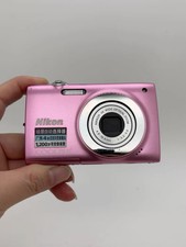 Nikon Coolpix S2500 PINK 12MP Digital Camera 4x Optical Zoom English 100 WORK