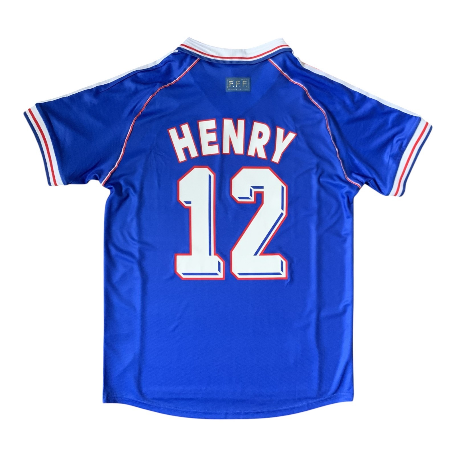Thierry Henry France 1998 World Cup Home Jersey Retro Shirt - Mens Sizes - New