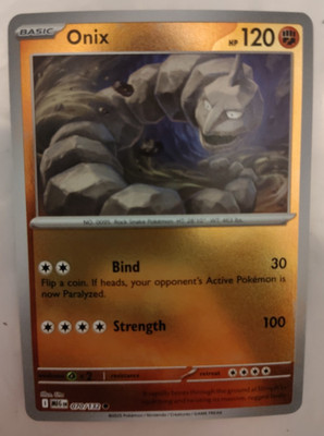 Onix 070/132 MEG Mega Evolution Reverse Holo Near Mint