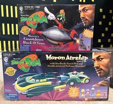 Space Jam Moron Airship & Marvin’s Countdown Rock-O-Tron Playmates 1996 - Sealed