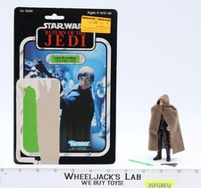 Luke Skywalker Jedi 100  Complete 77 Back-A Star Wars ROTJ 1983 Kenner NO REPRO