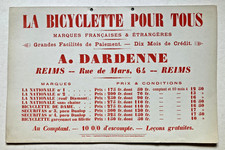 La Bicyclette pour Tous PLV