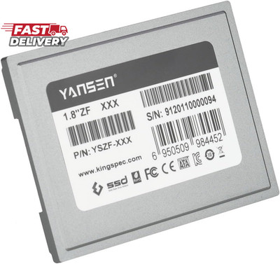 Kingspec Yansen 128GB 1.8'' ZIF 40-Pin SSD, MLC Flash Internal Solid State Drive