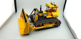 LEGO &reg; City 7685 Dozer / Construction Bulldozer from 2009 incl. Minifigure Complete