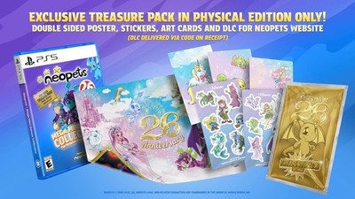 Neopets Mega Mini Games Collection The Neopian Arcade Odyssey PS5 PlayStation 5