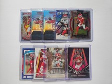 KANSAS CITY CHIEFS 9 CARD LOT! MUST SEE! PATRICK MAHOMES AND MORE!