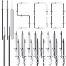 Double Head Skirting Thread Seamless Nails Non Marking Hidden Invisible 500 PCS