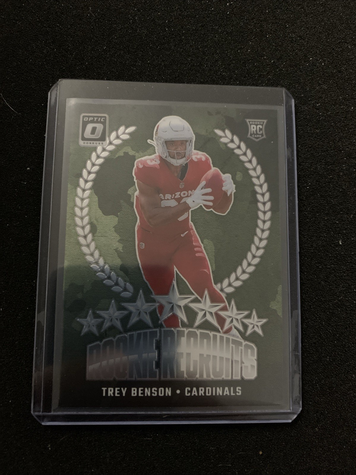 2024 Panini Donruss Optic - Rookie Recruits Trey Benson #15 (RC)