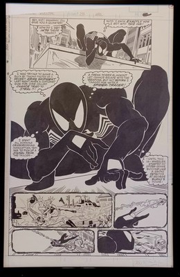 Amazing Spider-Man #299 pg. 2 by Todd McFarlane 11x17 FRAMED Original Art Print 