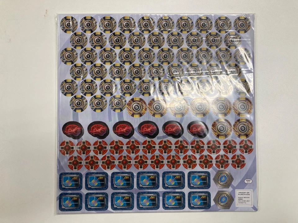 Android Netrunner LCG Original Core Set Complete/Unplayed NM 2012 Fantasy Flight - Image 4 of 4