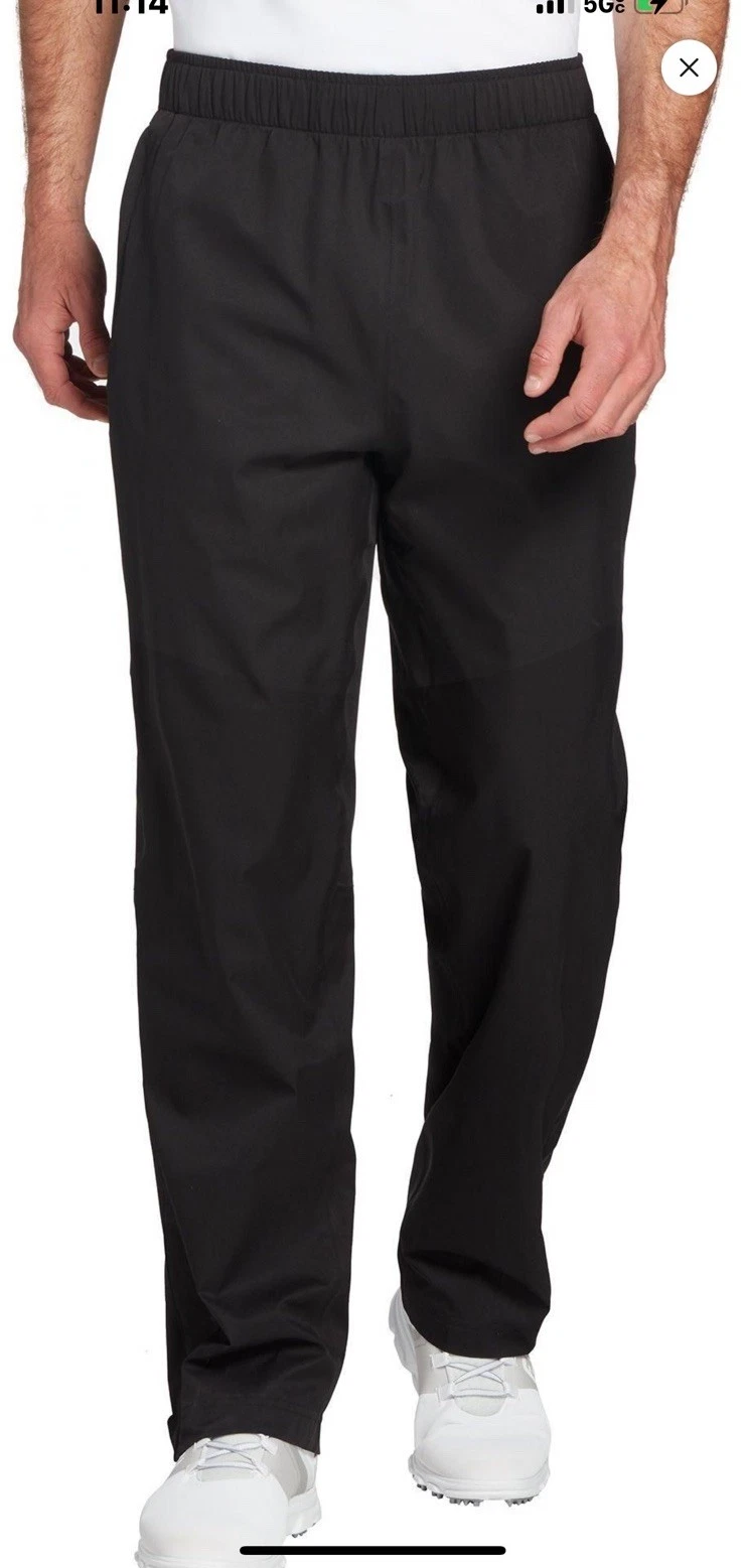Walter Hagen Men’s Hydrohalt Golf Rain Pants Size XXL Black Ultra New Tour Pro