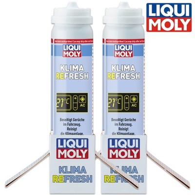 2x LIQUI MOLY 21465 Klima Refresh Klimaanlage AC Anti Geruch Reiniger 75 ml