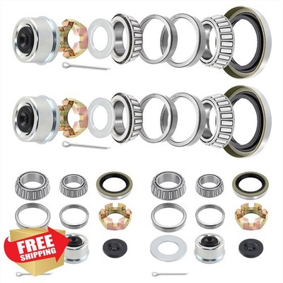 Tgkjmad 3500lb Boat Trailer Axle Bearing Kit L68149 L44649 4 Sets