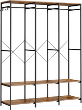 Armadio Portatile per Vestiti, Guardaroba Pieghevole, Organizzatore Portabiti, c