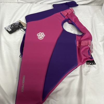 Canada Pooch Canine High Tide Life Jacket Pink Purple Size 26 NWT