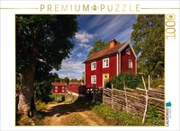 Calvendo Puzzle Historic Farm In Southern Sweden | 1000 Pieces, Finished Size 25