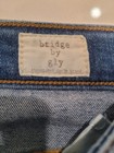 Bridge by Gly Women's Blue Medium Wash Mid Rise Ankle Skinny Distressed Jeans — photo 6