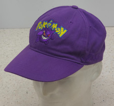 Vintage Pokemon Strap Back Hat OSFA Gotta Catch Em All Rare Anime 90s
