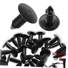 50pcs 8mm Bumper Clips Body Trim Automotive Car Hole Plastic Rivets 50PCS