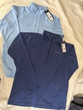 Vineyard Vines Performance Sankaty 1/2 Zip pullover Lot of2 size youth L 16 NWT