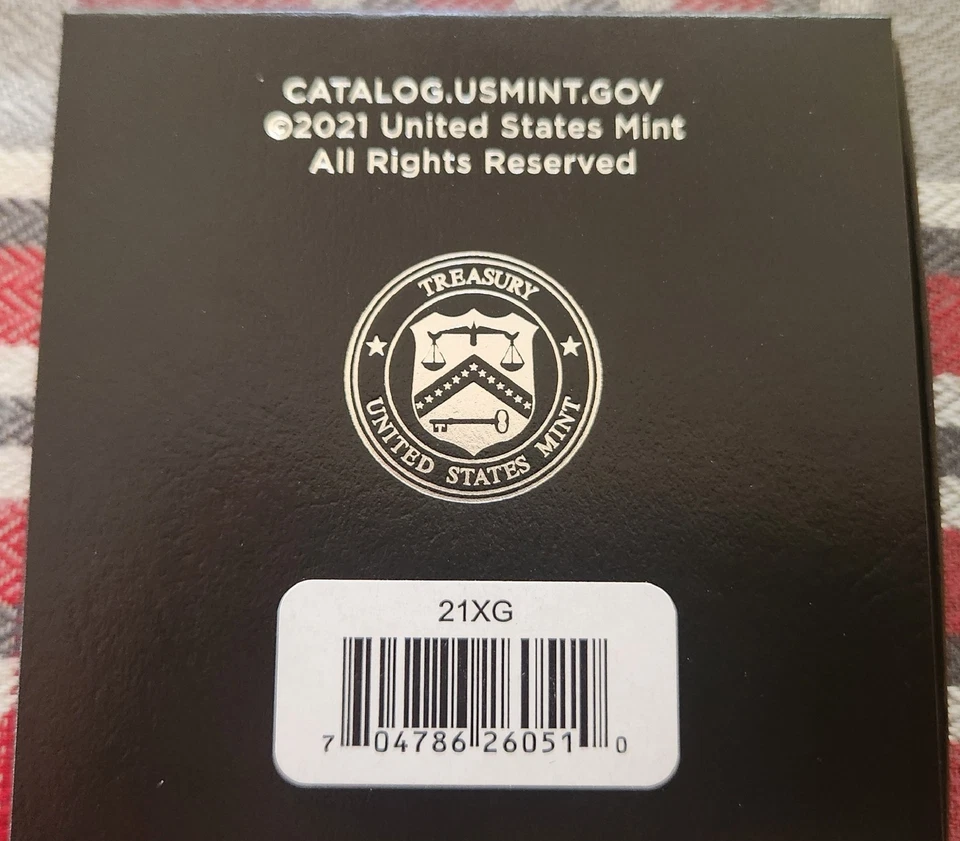 Morgan 2021 Silver Dollar with (D) Mint Mark 21XG w/ OGP/COA - Image 2 of 4