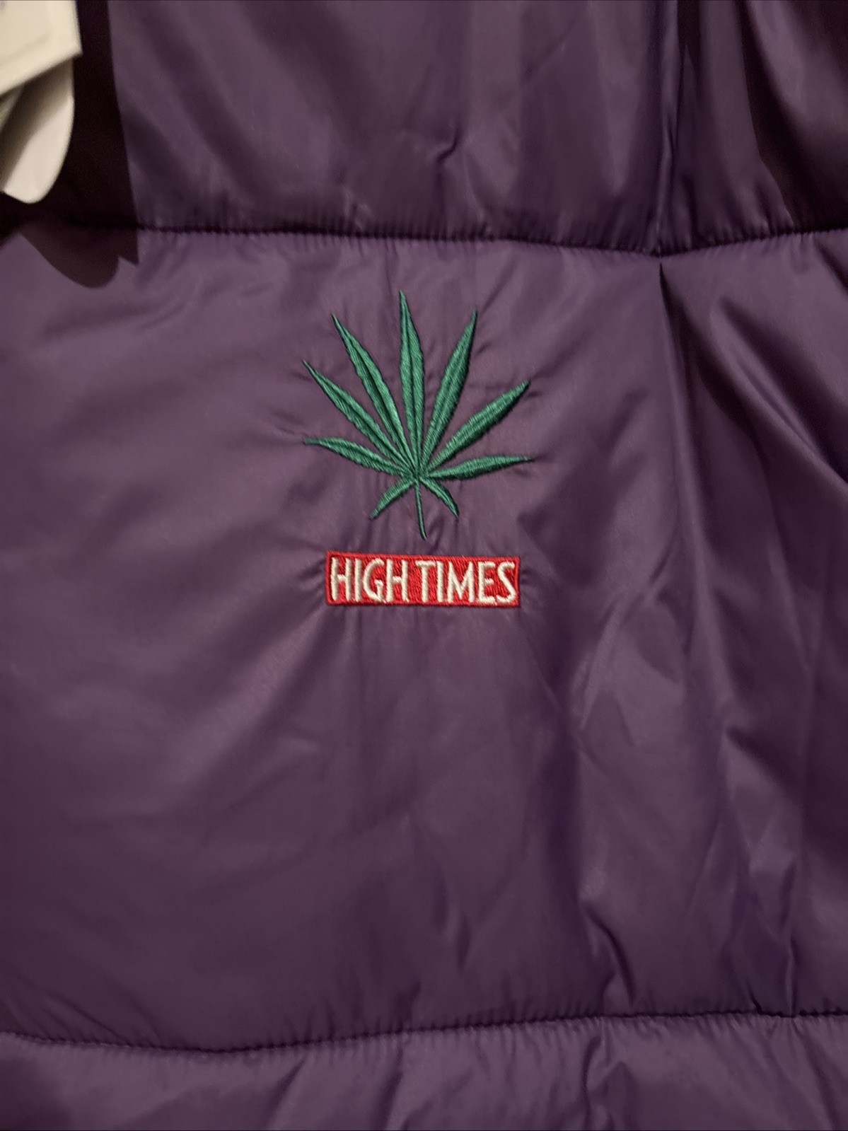 Wacko Maria Guity Parties “High Times” Puffer Jacket Size M NWT