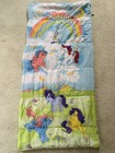 Vtg 1983 My Little Pony Sleeping Bag Kids Hasbro Gen 1 Ponies Castle Rainbow — photo 2