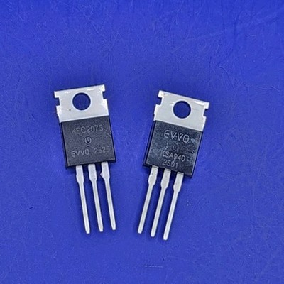 Pair ea KSC 2073 & KSA940 Genuine EVVO Transistor FASTEST FREE DELIVERY Qty Disc