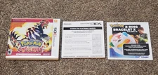 Pokemon Omega Ruby EMPTY Case Box with Manual & Inserts - NO GAME / Cartridge !!