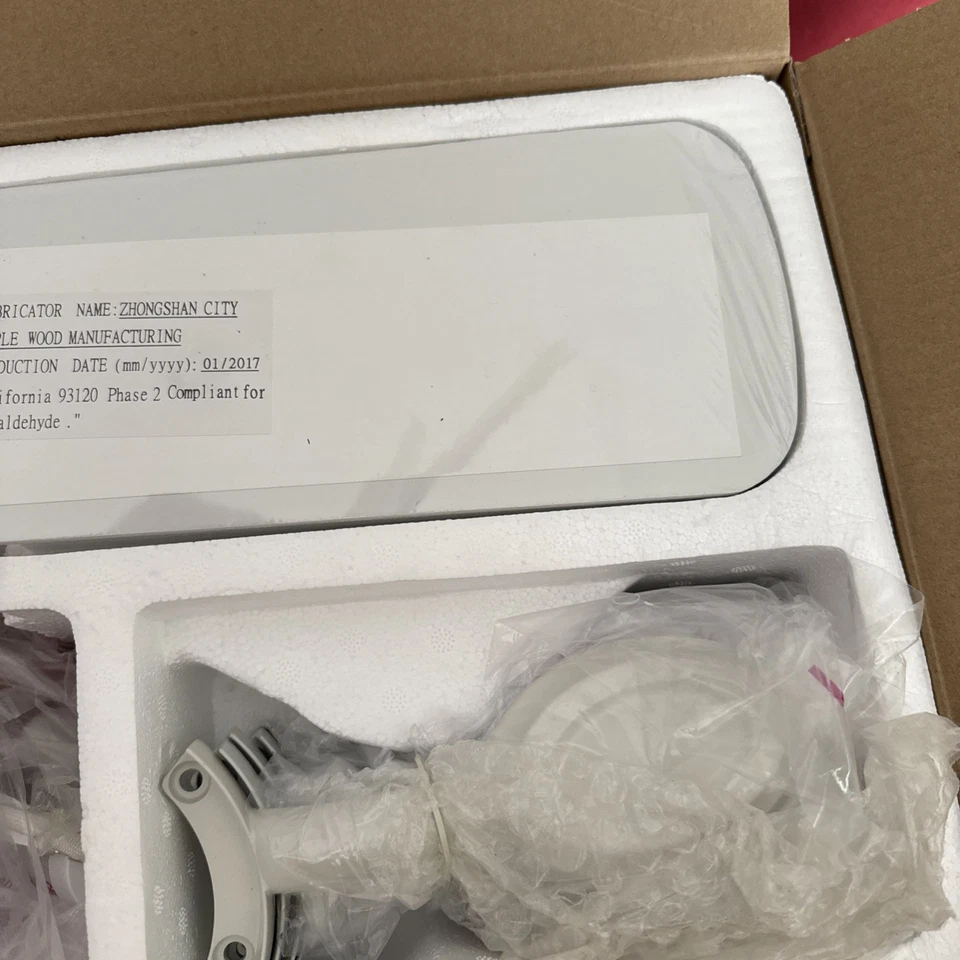 NEW Harbor Breeze Mayfield 44-in White Indoor Flush Mount Ceiling Fan With LED - Image 4 of 4