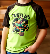 Nickelodeon Teenage Mutant Ninja Turtles Boy's 5 Pullover Rash Guard