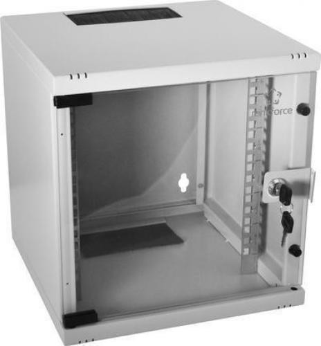 4079040 Renkforce Renkforce RF-4712212 25,40cm (10)  Wandgehäuse 6 HE Grau (RF-4