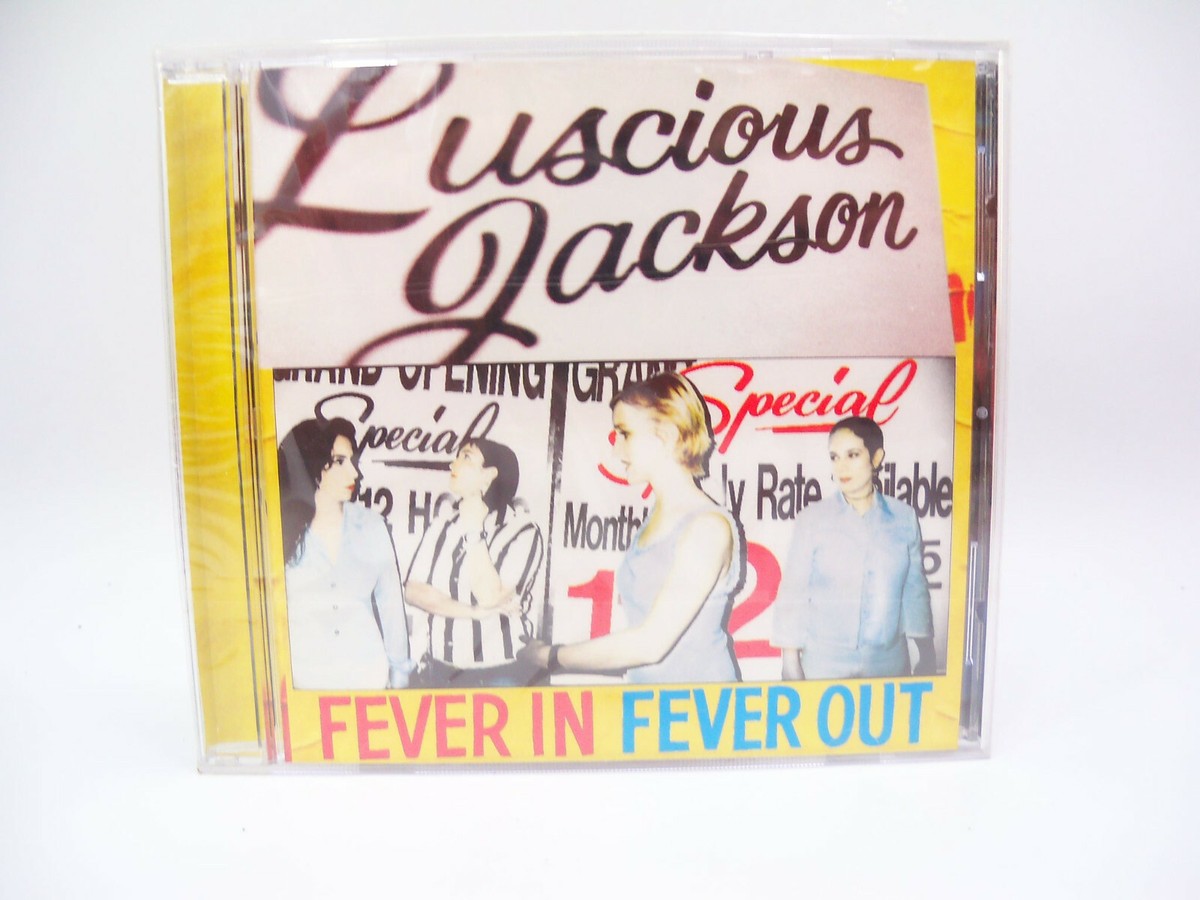 Fever In Fever Out by Luscious Jackson Sealed CD 1996 Capitol