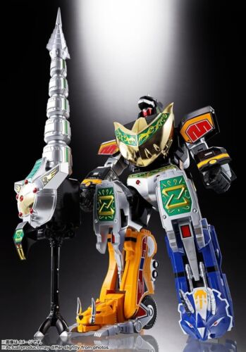 Figura de acción Soul of Chogokin GX-72 Megazord y GX-78 Dragon Caesar H 10,2 pulgadas - Imagen 7 de 23