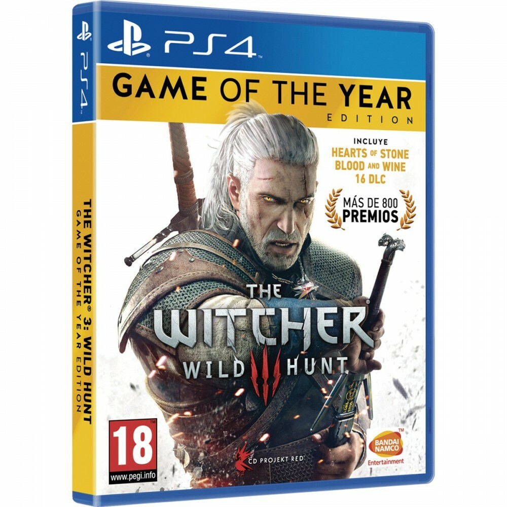 THE WITCHER 3 WILD HUNT GOTY PS4 GAME OF THE YEAR EDITION...