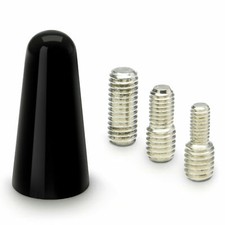 Für viele Fahrzeuge Premium Mini 3cm Kurzstab Stab Antenne Schwarz Auto Radio