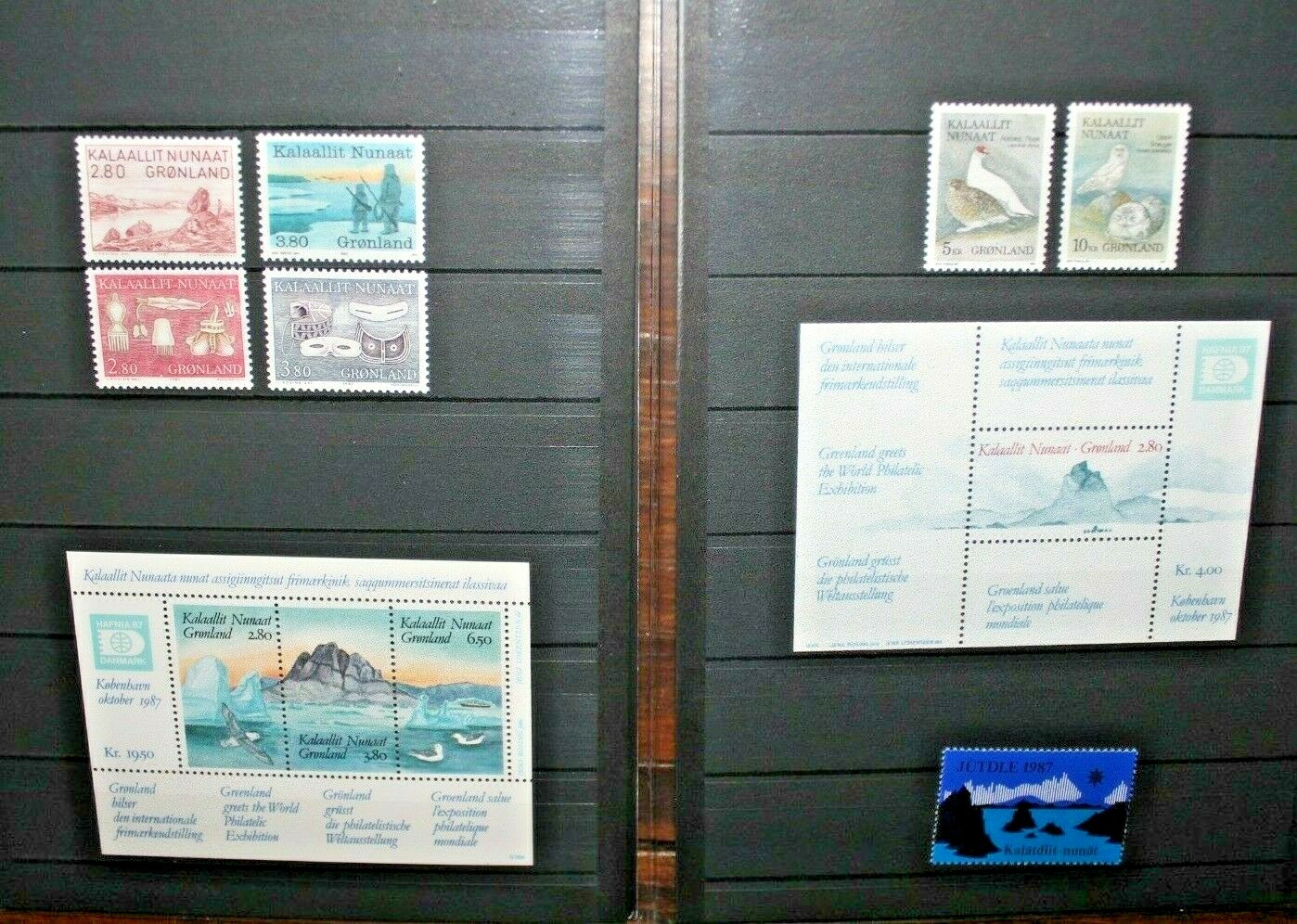 Dinamarca - Groenlandia 46 (completa.edición.) año 1961 completaett nuevo con goma original ** MNH 1961 Groenlandia dichos (II) (sellos para los coleccionistas) Cuentos de hadas / mitos / leyendas