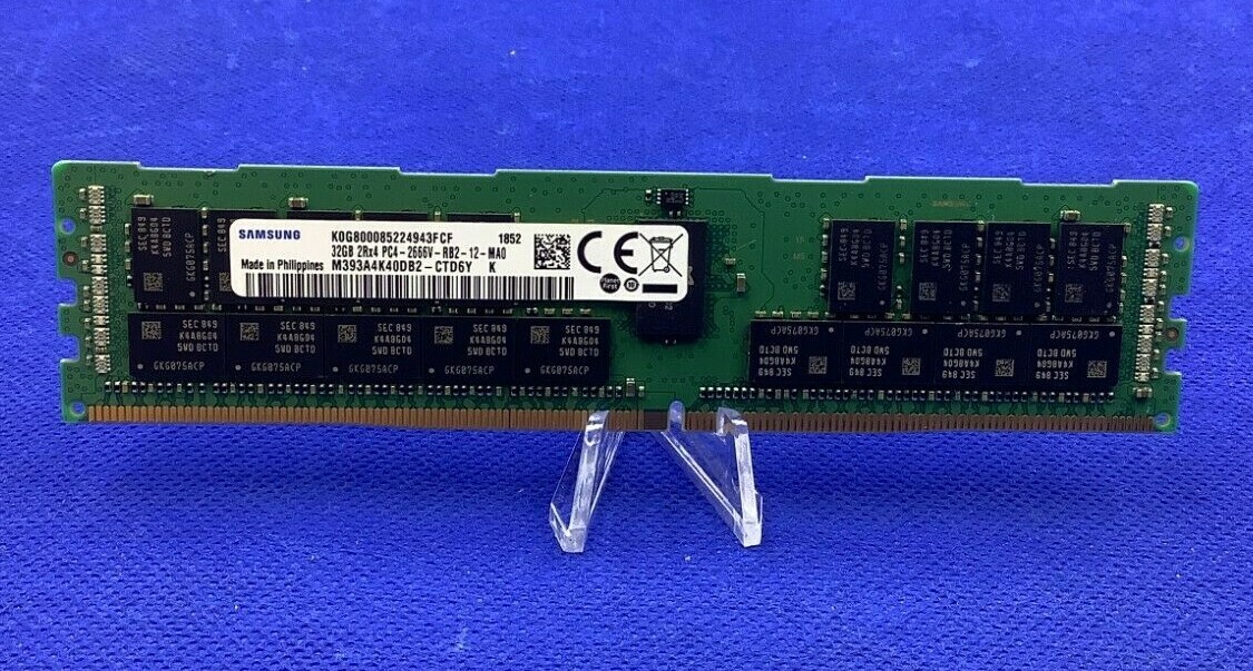 M393A4K40DB2-CTD SAMSUNG 32GB (1X32GB) 2RX4 PC4-2666V MEMORY | eBay
