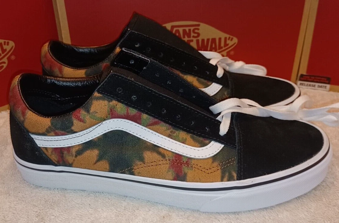 Vans Men's 5.5/Women's 7 Old Skool Woodland Camo Green Black White VN0A38G1NRA