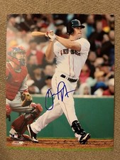 Daniel Nava RED SOX autographed 8 x 10 baseball photo