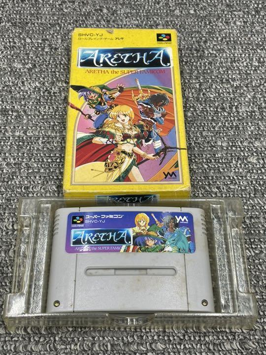 スーパーファミコン/スーファミ/SFC ARETHA the SUPER FAMICOM アレサ カセット/ソフト SNES ARETHA Can save. Super famicom. Japan Game. | eBay