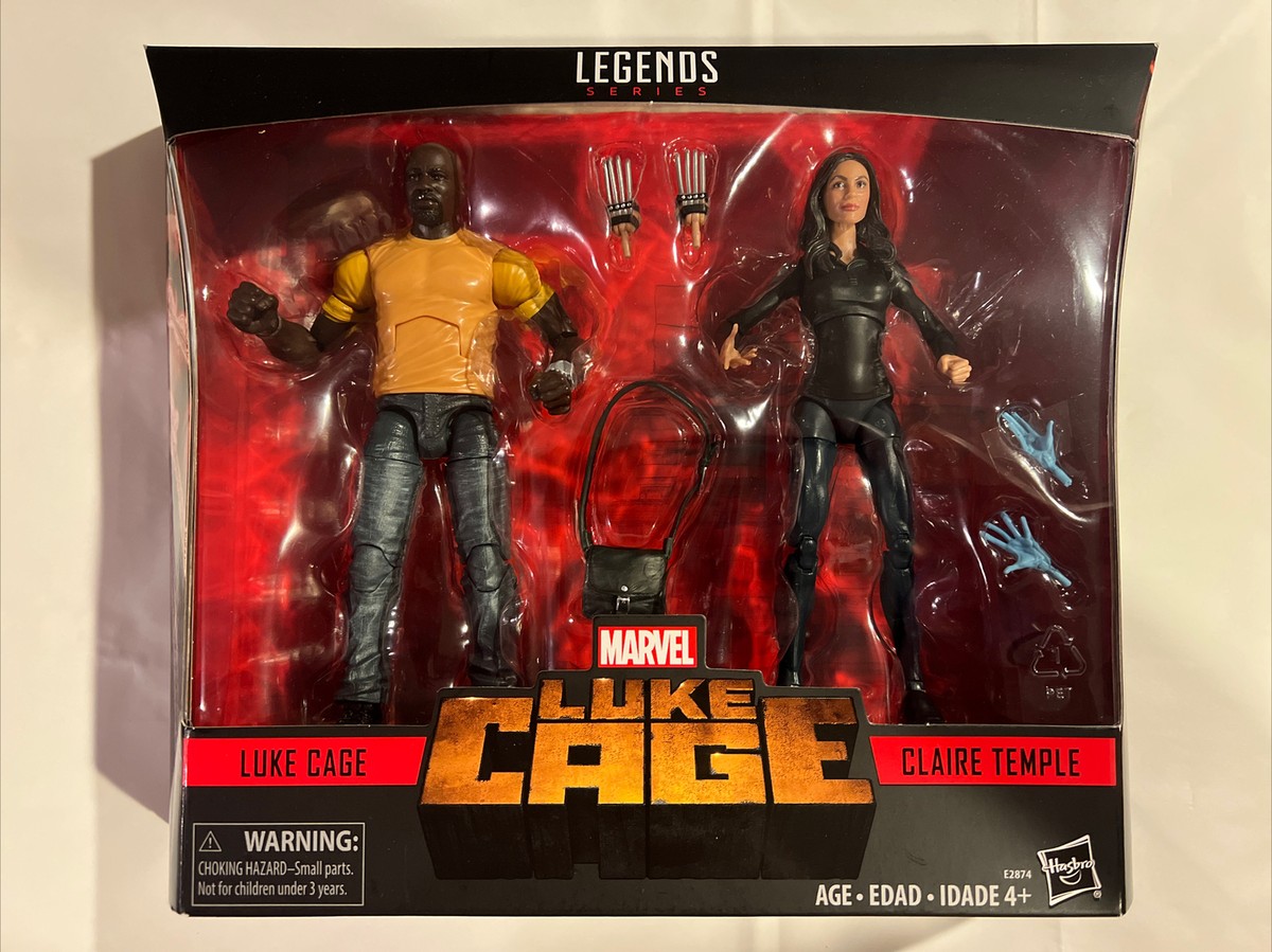 MARVEL LEGENDS Netflix 版 Marvel Legends Luke Cage & Claire Temple - 2 Pack NEW