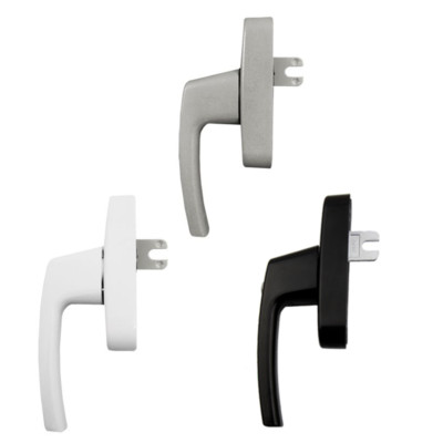 Aluminium Siegenia Roto Tilt & Turn Window Handle Fork/Spade