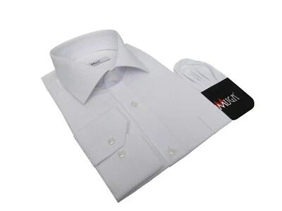 Herren Hemd Business Freizeit Langarm Gr.6XL Weiß 53/54 - Bild 1 von 4