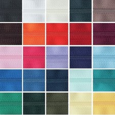 YKK Zip 20cm/8 Inch Light Weight No. 3 Nylon Close Ended Dress Skirt