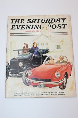 The Saturday Evening Post Fall 1971 Magazine Martha Mitchell ~VTG