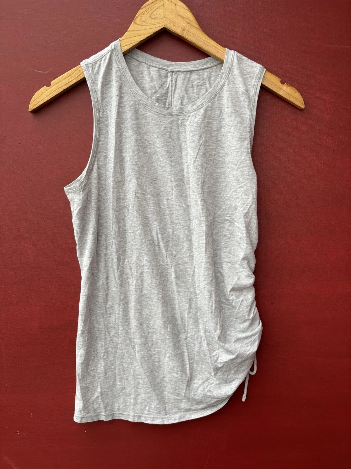 lululemon cinch it sleeveless ruched tank-top