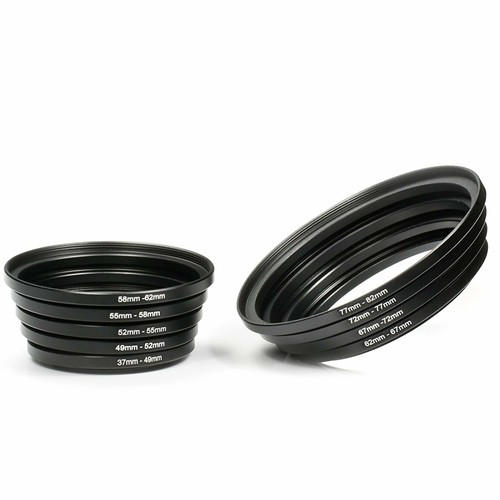 K&F Concept 18pcs Camera Lens Filter Metal Stepping Rings kit Up Down Ring Set - Picture 11 of 13